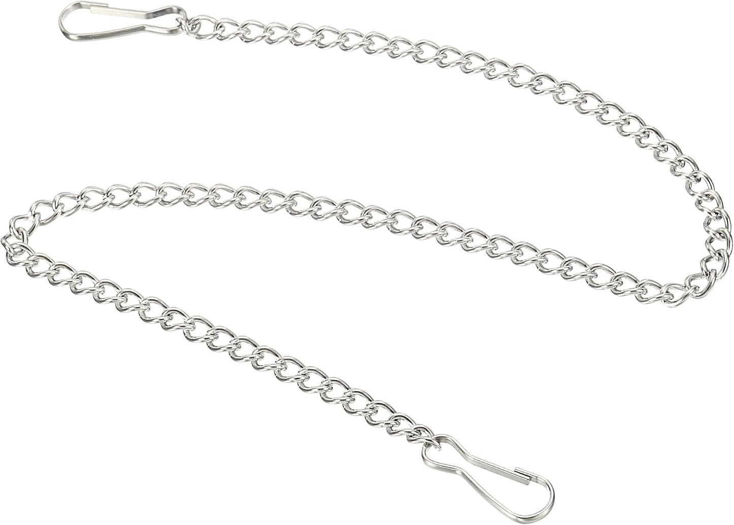 Cadena colgante acero inox 15.75pulg con ganchos para jardín set 4