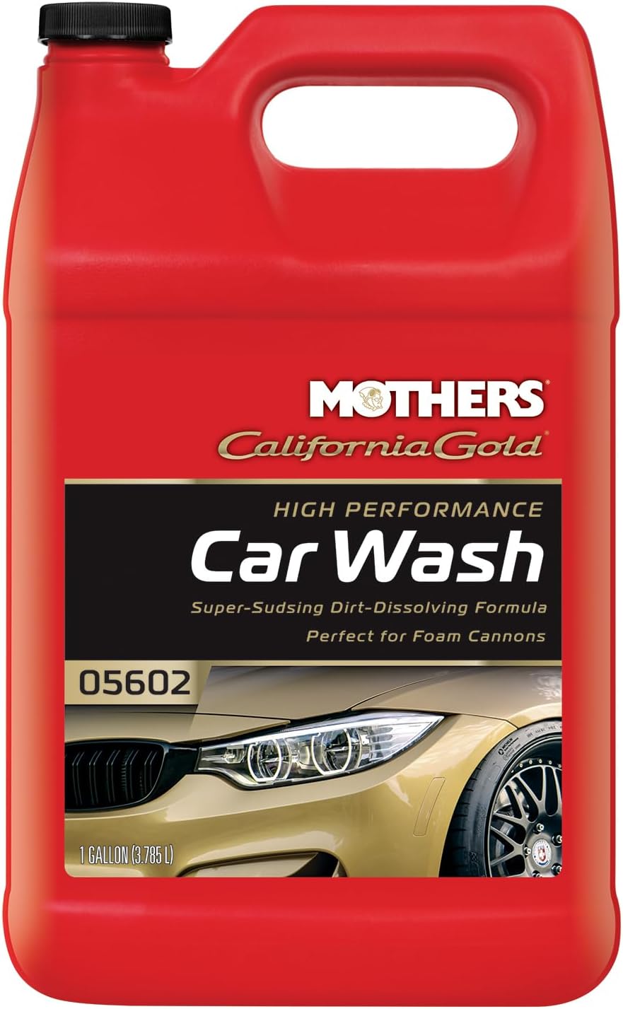 Jabón para Autos Color Dorado con Fragancia Aromática