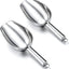 Cuchara hielo acero inox 5oz para dispensador cocina