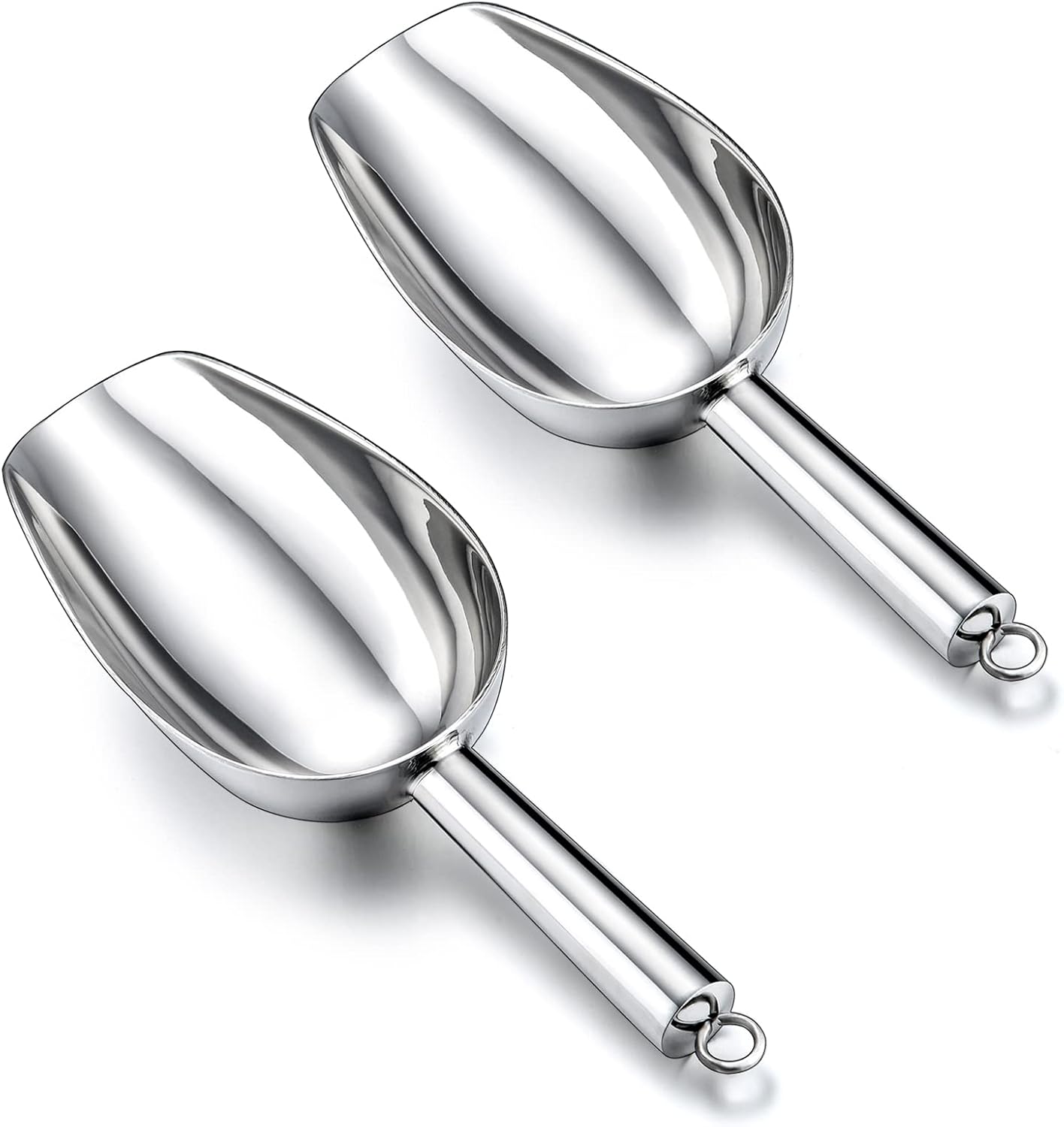 Cuchara hielo acero inox 5oz para dispensador cocina