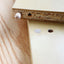 20 Tapones Plástico Blanco 0.394pulg para Gabinete 3/8pulg