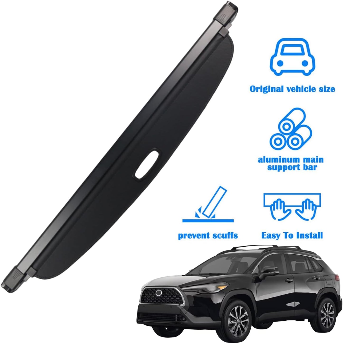 Funda carga retráctil para cajuela Corolla Cross