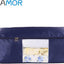 2 Pzas Bolsas Almacenamiento Edredón Transpirables XXL Azul