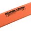 Cuchillas escobilla goma naranja 8pulg