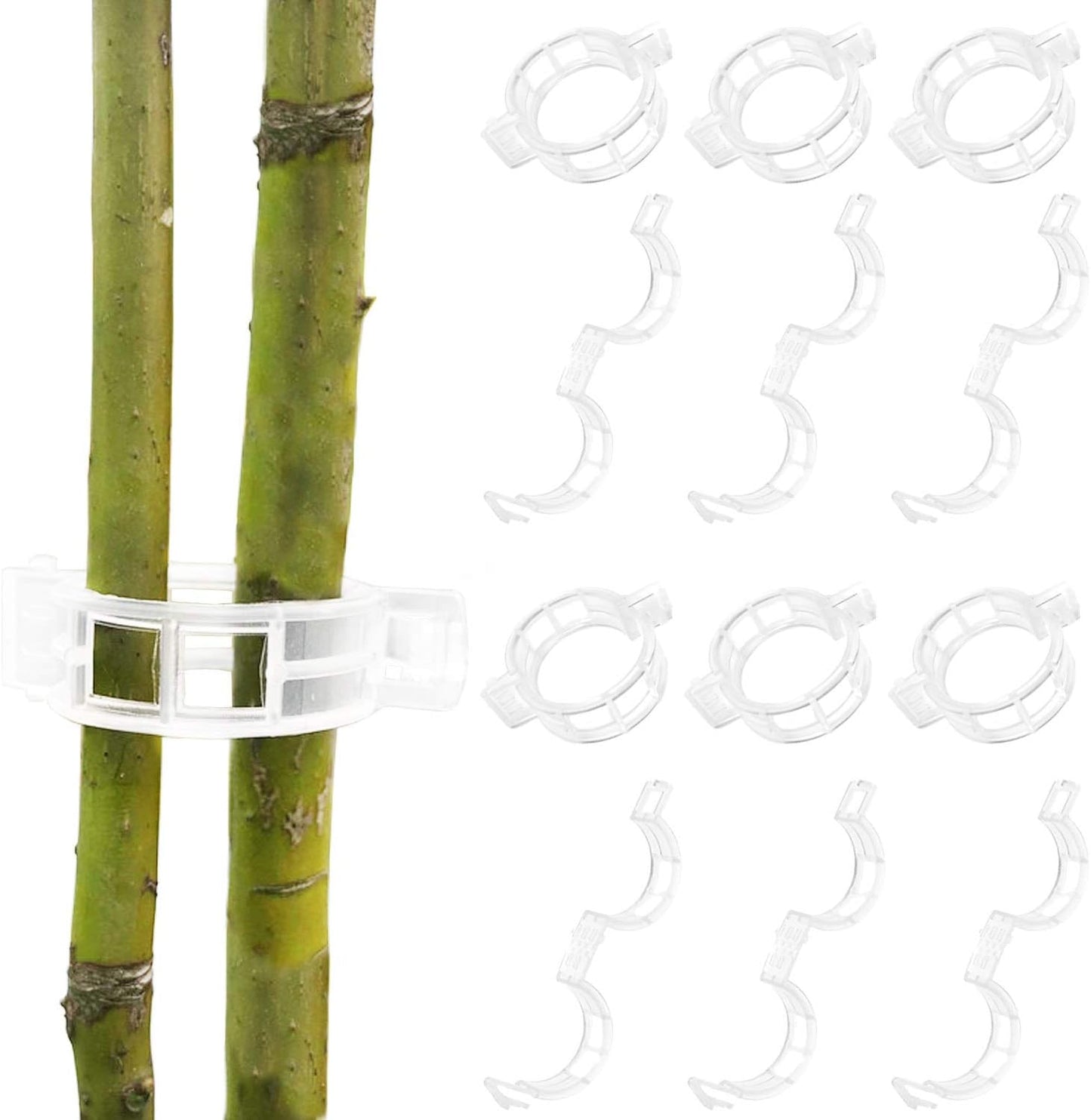 300 Clips Soporte para Plantas Jardín Tomate Vid
