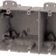 Caja dispositivo montaje múltiple 3 Gang ajustable uso pesado gris