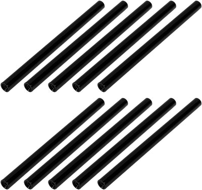 10 Pzas Separador M3 2.953pulg Aluminio Negro para Cuadricóptero