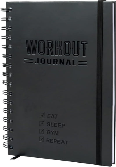 Diario fitness tapa dura planificador entrenamiento A5 resistente