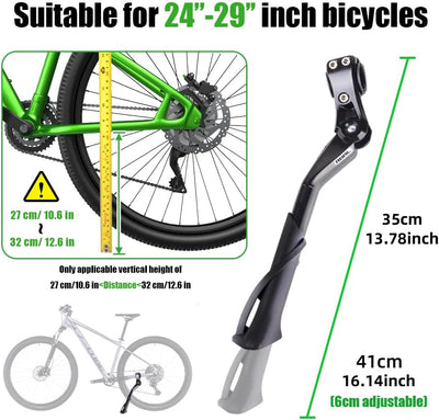 Soporte bicicleta aluminio ajustable 24-29" 100lb