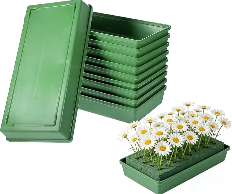 10 Cuencos Espuma Floral Base Arreglos Florales Mesa Boda