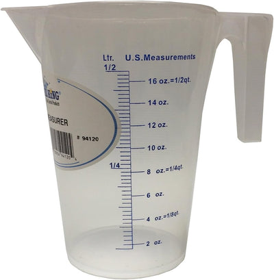 Recipiente medidor graduado 500ml 17fl oz