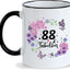 Taza cumpleaños 88 para mujer 11oz fabulosa