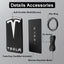 Funda silicona llaves Tesla Y/3/S/X Cybertruck con llavero negro