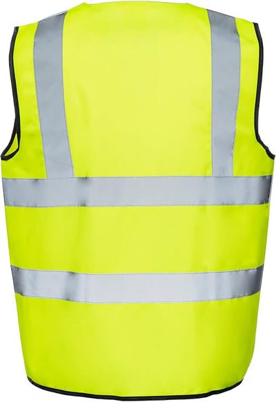 Chaleco ajustable alta visibilidad Hi Vis-Amarillo