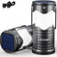 2 Pack Linternas Solares LED Recargables USB Modos Destello