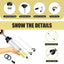 Extractor líquido dirección asistida 200cc universal
