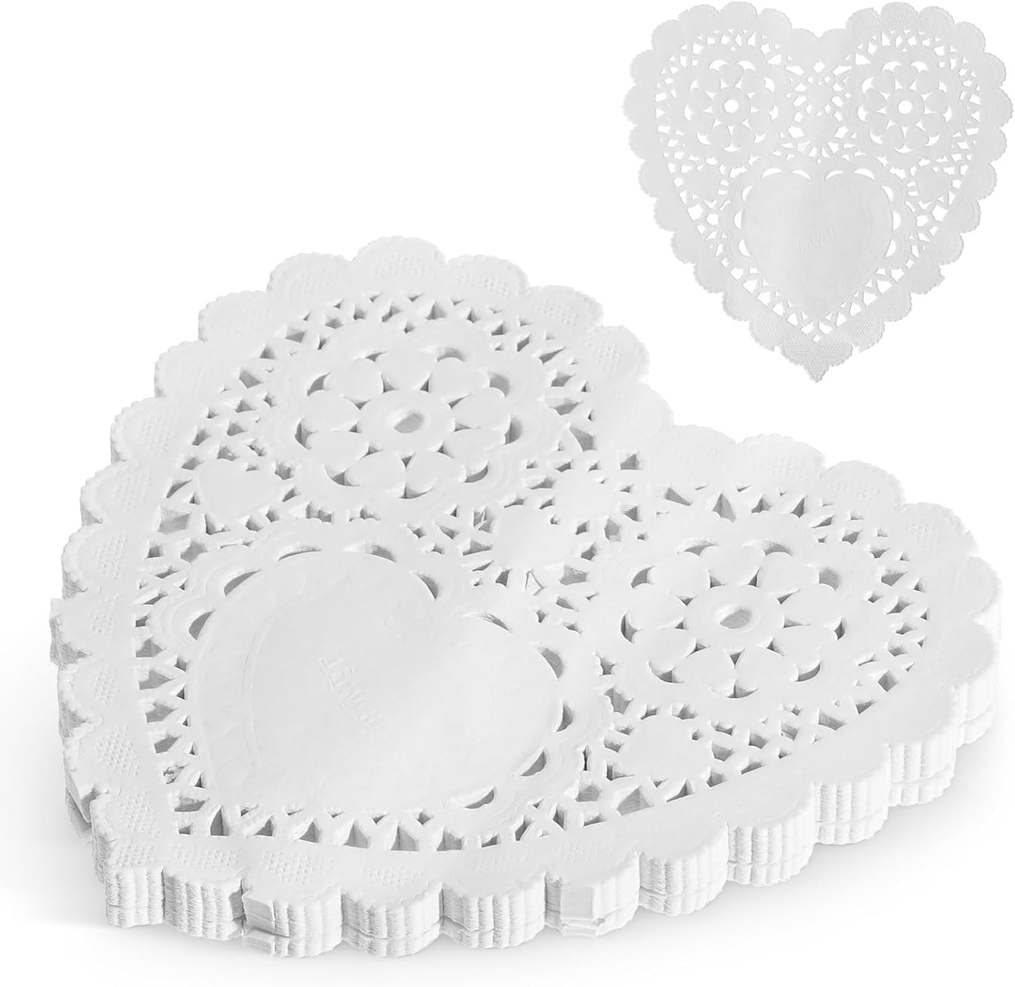 200 Tapetes Corazón Manualidades Decoración 6pulg
