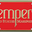 Placa matrícula Cuerpo Marines EE.UU. Semper Fi