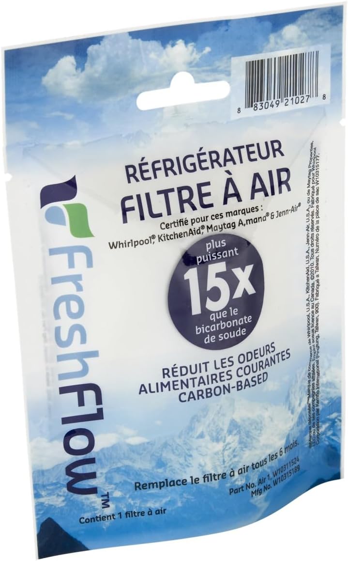 Filtro aire refrigerador Freshflow 1 unidad color blanco
