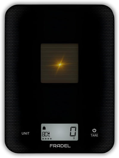 Báscula solar para alimentos 33lb 0.04oz gramos