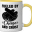 Taza Cerámica para Mozzarella Sticks Amarillo/Blanco