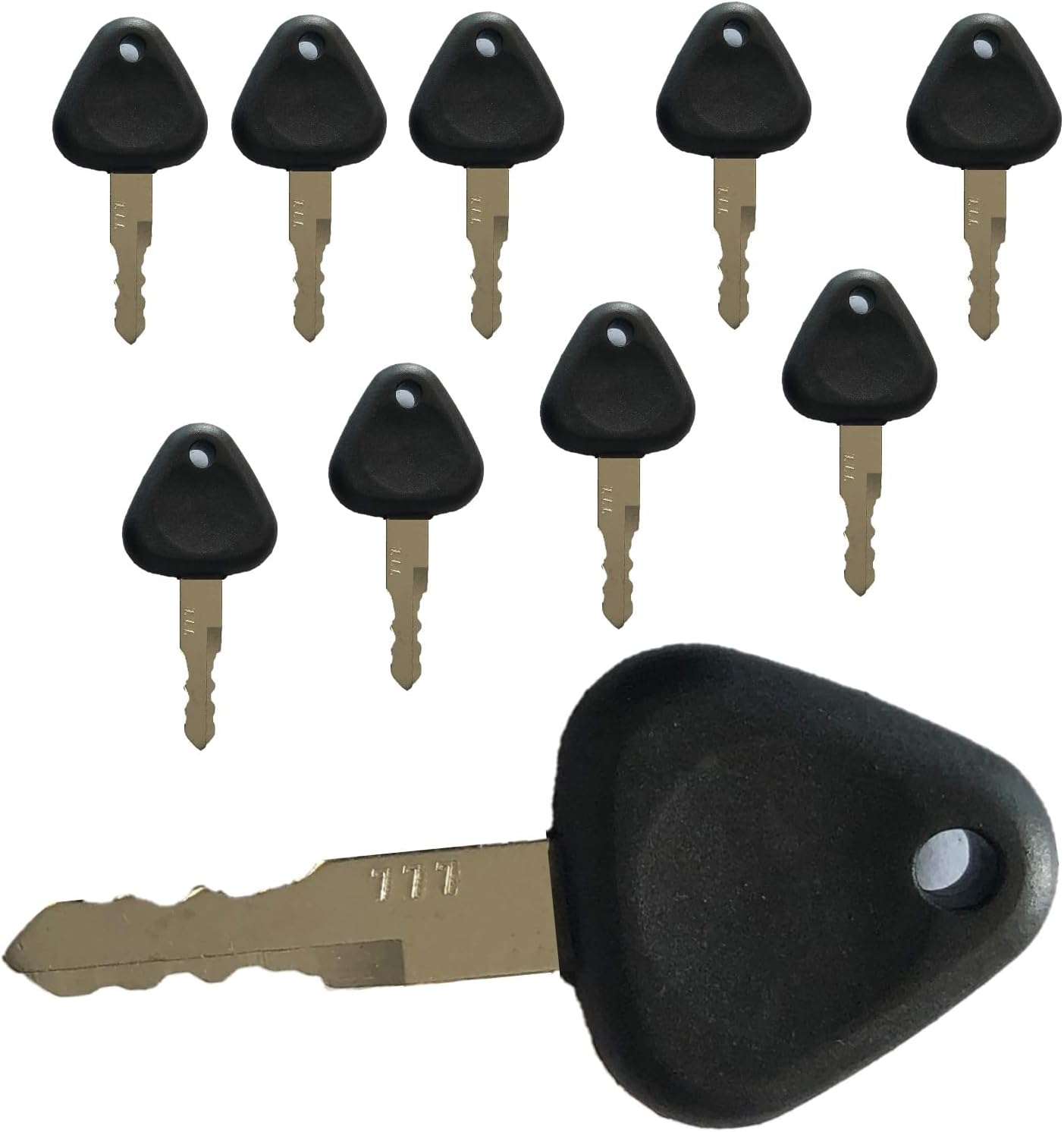 10 Pzas Llave Encendido Excavadora CL841