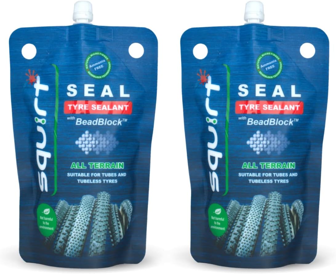 Sellador neumáticos bicicleta BeadBlock 4oz pack 2