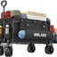 Carrito playa resistente 560lb 280L rueda 7x4pulg