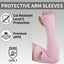 Mangas protectoras brazo A5 rosa para jardinería 45cm