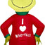Suéter inflable navideño Grinch 4ft multicolor