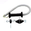 Kit manijas puerta resorte valla eléctrica 16ft negro