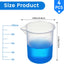 4 Vasos Silicón Dispensador Detergente Reutilizable