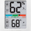 Higrómetro digital para interiores 3x2.5" blanco