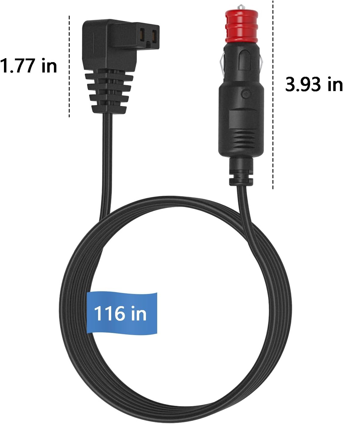 Cable 12V CC para refrigerador coche Alpicool