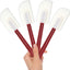 4 Espátulas Silicona 10pulg Resistentes Calor Cocina