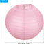 5 Pzas Faroles Papel 8pulg Colgantes Rosa Decoración Hogar