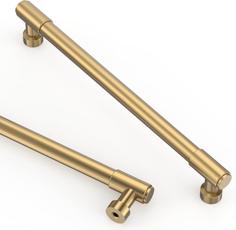 10 Tiradores Gabinete 7.5" Color Bronce Champán
