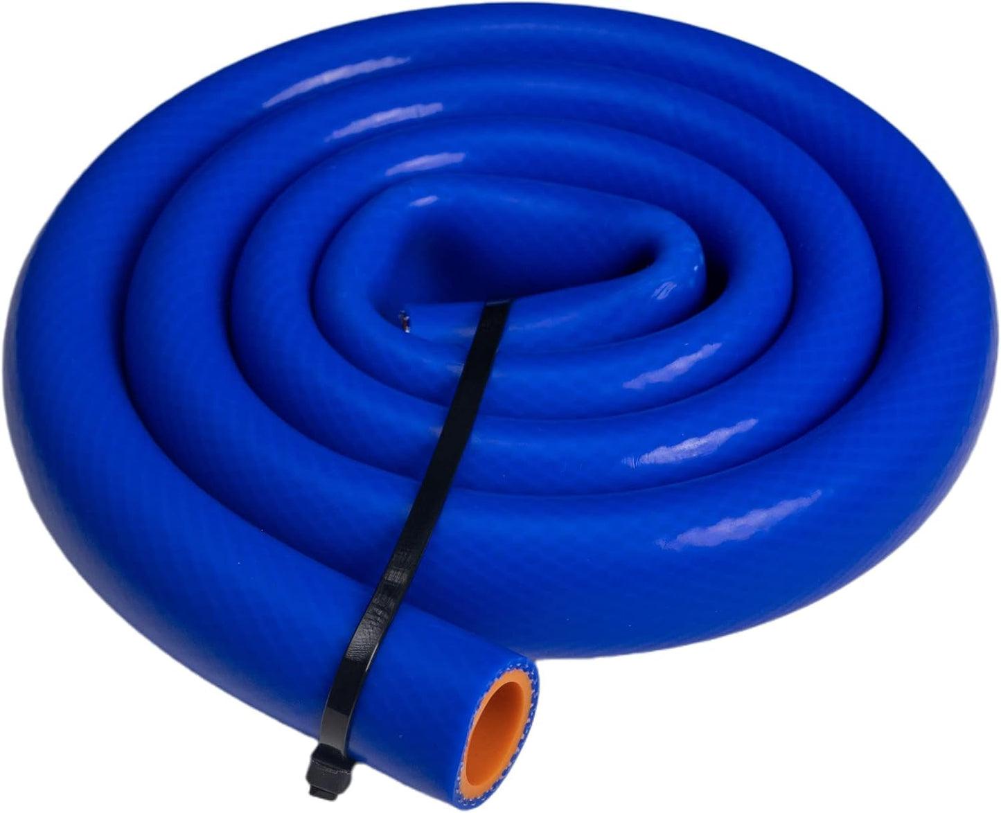 Manguera calentador silicona reforzada azul 5/16" 5ft