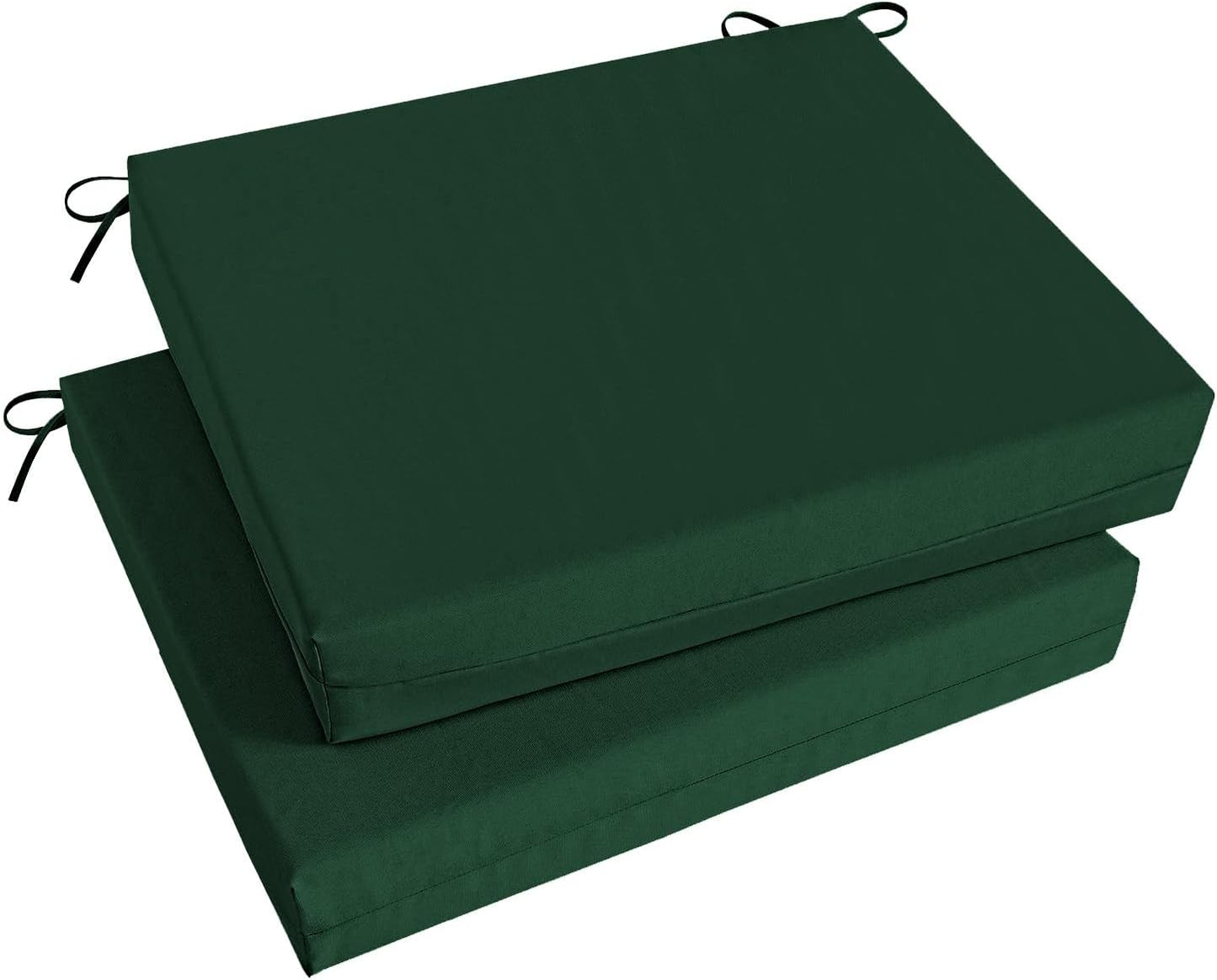 2 Cojines Silla Exterior 18.5x16" Resistentes Agua