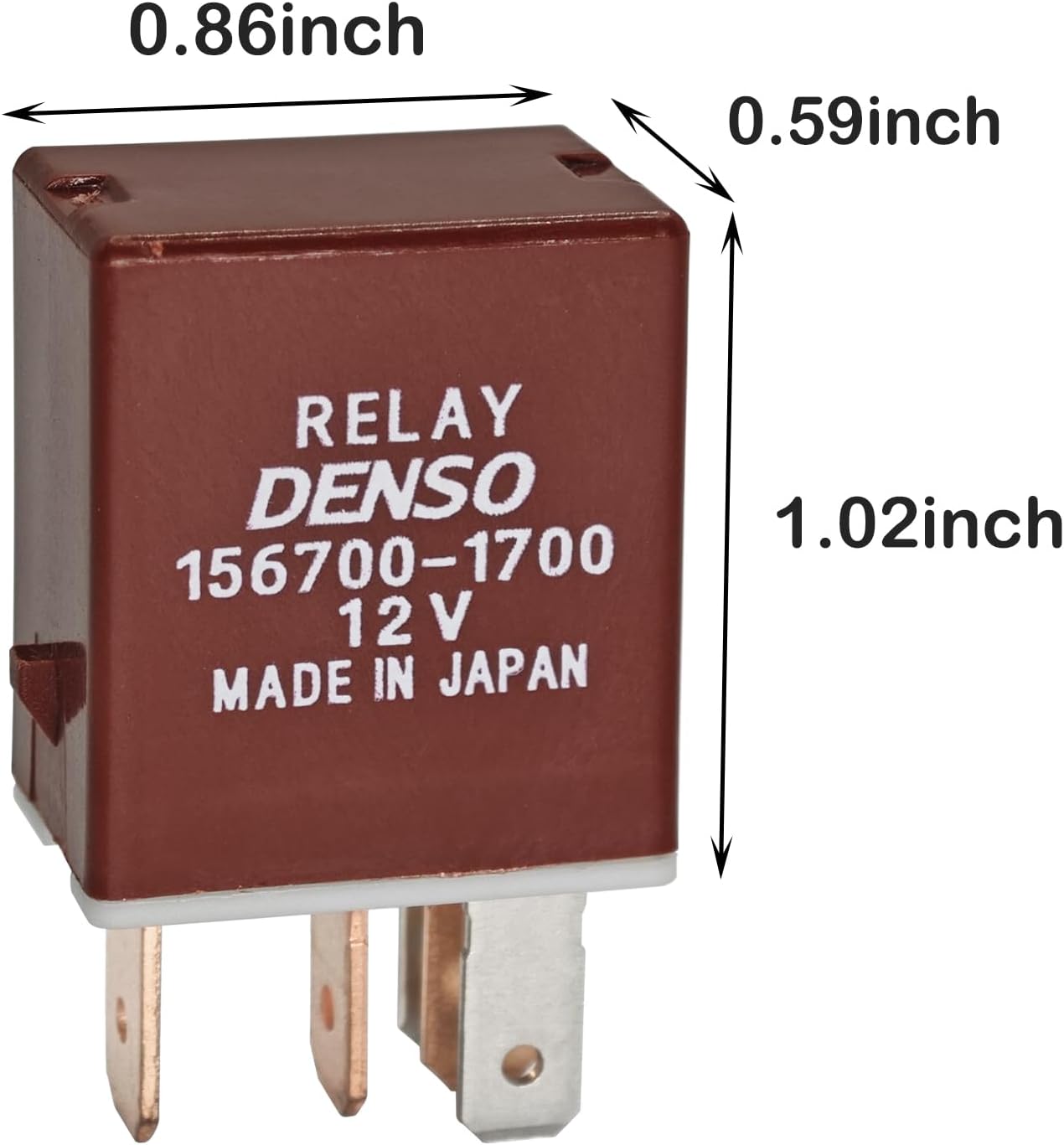 Relé automotriz 20A 12V CC comp Toyota
