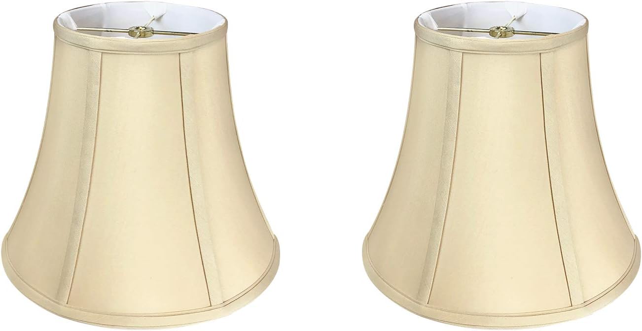 Pantalla básica lámpara True Bell 5x10pulg Beige Pack 2