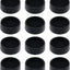 Portavasos antideslizantes 1.5pulg pack 12 negro