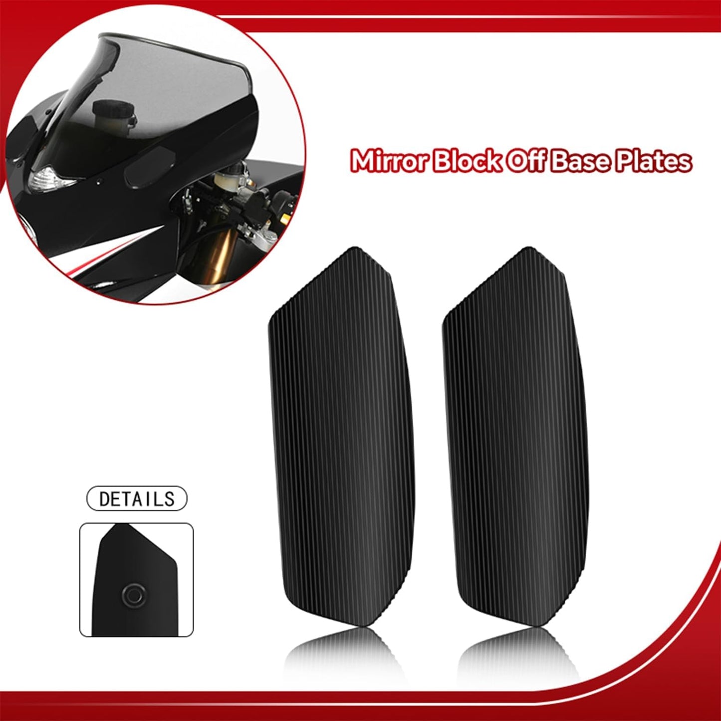 Placa base aluminio CNC para GSXR1000 2017-25