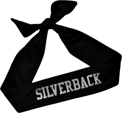Diadema deportiva personalizada color plata