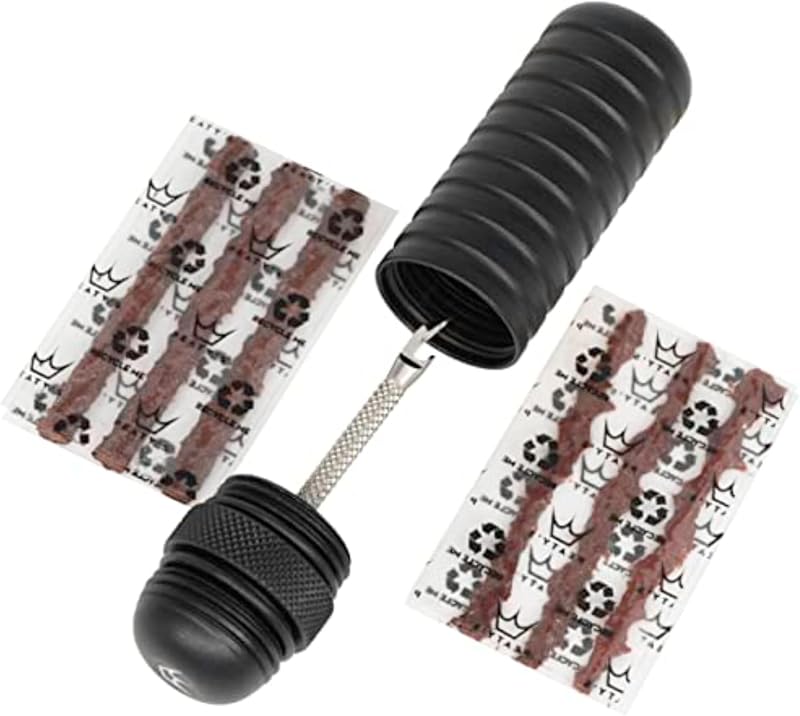 Kit reparación pinchazos neumáticos bicicleta 3x3mm y 1.5mm