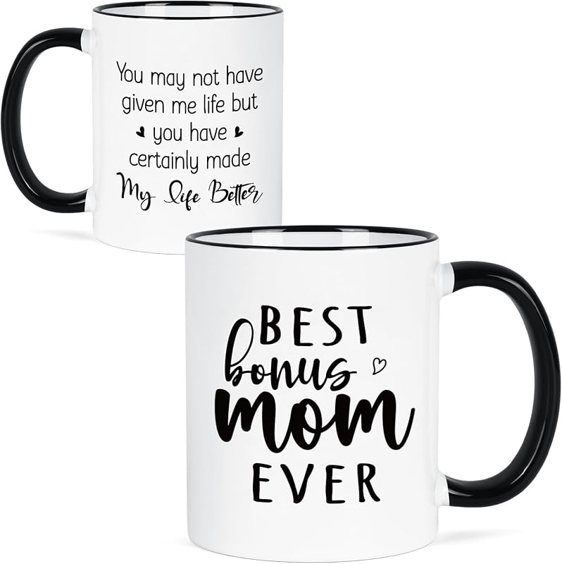 Taza café regalo Navidad cumpleaños madrastra 11oz