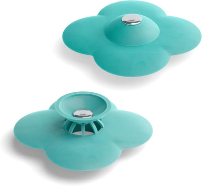 Tapón drenaje bañera colador antiobstrucciones diseño floral