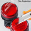 12 Pzas LED Indicador 12-24V 20mA Rojo Amarillo Azul Verde