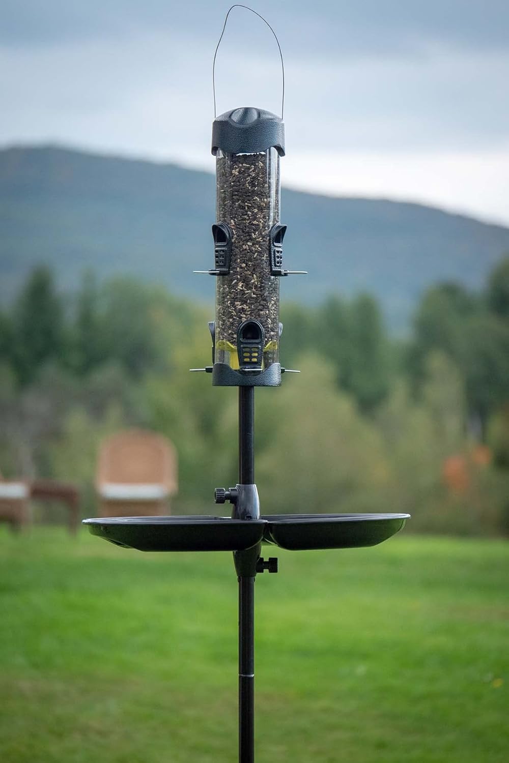 Comedero para pájaros 6 puertos 4lb capacidad