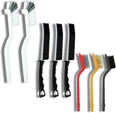 Juego cepillos cerdas duras para limpieza profunda cocina baño